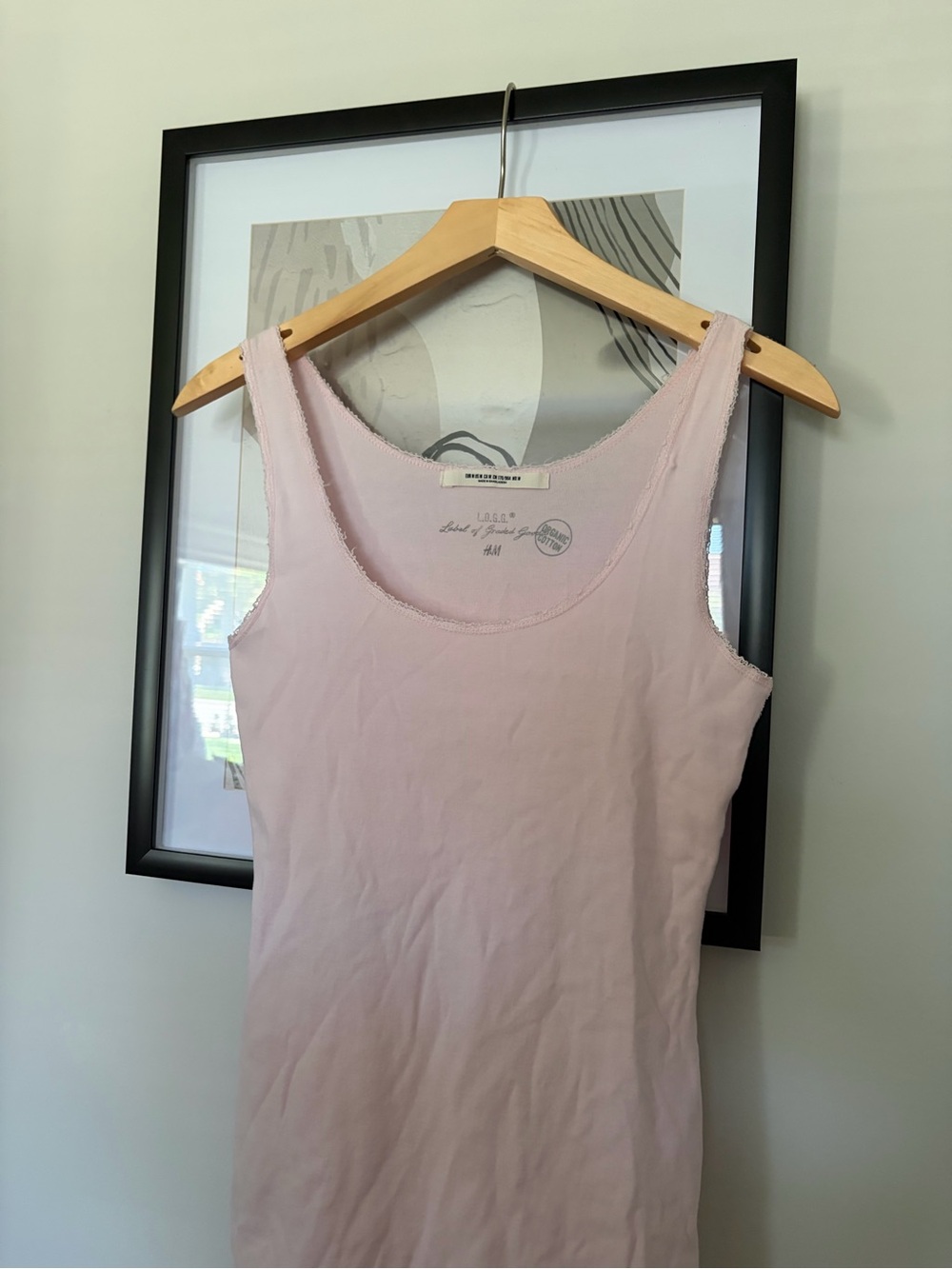 H&M Light Blush Ribbed Tank Top - Picture 4 of 5